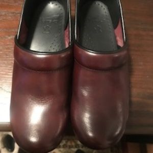 Dansko Clogs in Cordovan